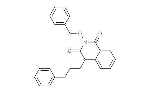 CAS No. 1269514-89-7, 2-(Benzyloxy)-4-(3-phenylpropyl)isoquinoline-1,3(2H,4H)-dione