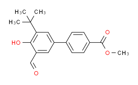 CAS No. 1254049-58-5, Methyl 3’-(tert-Butyl)-5’-formyl-4’-hydroxybiphenyl-4-carboxylate