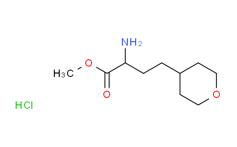 CAS No. 1255098-55-5, METHYL 2-AMINO-4-(TETRAHYDROPYRAN-4-YL)-BUTYRATE HCL