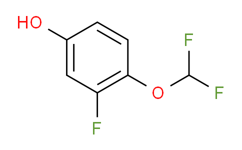 CAS No. 184162-48-9, 4-(Difluoromethoxy)-3-fluorophenol