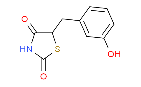 CAS No. 184840-78-6, 5-(3-Hydroxybenzyl)thiazolidine-2,4-dione