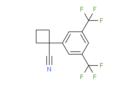 CAS No. 1260826-36-5, 1-[3,5-Bis(trifluoromethyl)phenyl]cyclobutanecarbonitrile