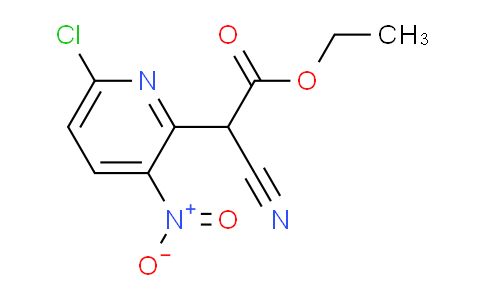 CAS No. 131084-56-5, Ethyl 2-(6-Chloro-3-nitro-2-pyridyl)-2-cyanoacetate