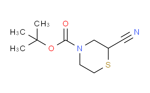 CAS No. 1311254-50-8, N-BOC-2-CYANOTHIOMORPHOLINE