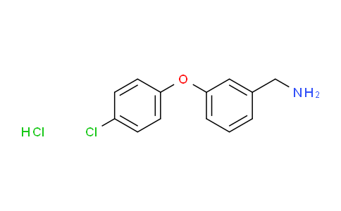CAS No. 1171023-50-9, [3-(4-CHLOROPHENOXY)PHENYL]METHYLAMINE HCL