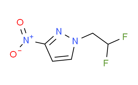 CAS No. 1171087-45-8, 1-(2,2-Difluoroethyl)-3-nitro-1H-pyrazole