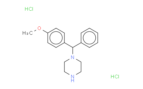 CAS No. 1171772-44-3, [(4-METHOXYPHENYL)PHENYLMETHYL]PIPERAZINE 2HCL