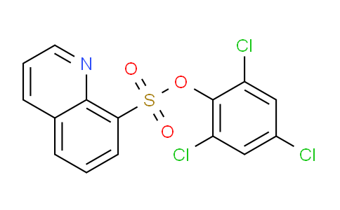 CAS No. 1171919-22-4, 2,4,6-Trichlorophenyl quinoline-8-sulfonate