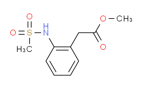 CAS No. 117239-82-4, Methyl 2-(Methylsulfonamido)phenylacetate