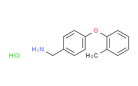 CAS No. 1172923-95-3, 4-(2-METHYLPHENOXY)BENZYLAMINE HCL