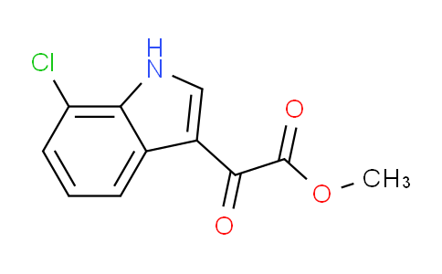 CAS No. 203719-78-2, Methyl 2-(7-Chloro-3-indolyl)-2-oxoacetate