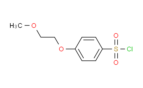 CAS No. 204072-53-7, 4-(2-Methoxyethoxy)benzenesulfonyl chloride