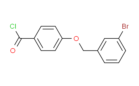 CAS No. 1160250-01-0, 4-((3-Bromobenzyl)oxy)benzoyl chloride