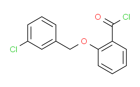 CAS No. 1160250-13-4, 2-((3-Chlorobenzyl)oxy)benzoyl chloride