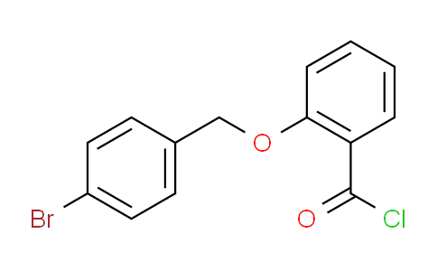 CAS No. 1160250-19-0, 2-((4-Bromobenzyl)oxy)benzoyl chloride