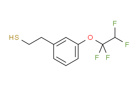 CAS No. 1443347-73-6, 2-(3-(1,1,2,2-Tetrafluoroethoxy)phenyl)ethanethiol