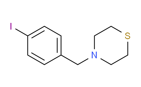 CAS No. 1443351-70-9, 4-(4-Iodobenzyl)thiomorpholine