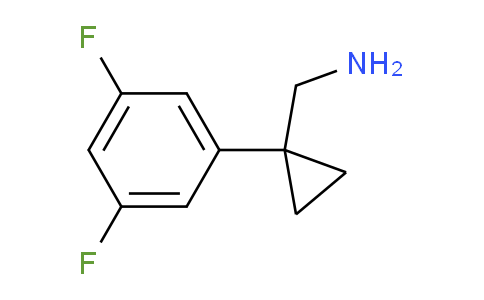 CAS No. 1249615-63-1, 1-(3,5-Difluorophenyl)cyclopropanemethanamine