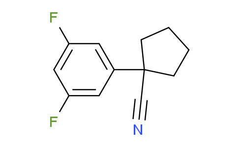 CAS No. 1250963-13-3, 1-(3,5-Difluorophenyl)cyclopentanecarbonitrile