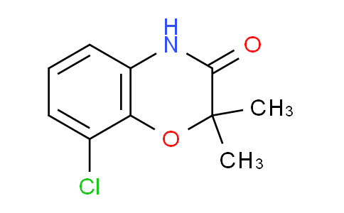 CAS No. 1514263-64-9, 8-Chloro-2,2-dimethyl-2H-benzo[b][1,4]oxazin-3(4H)-one