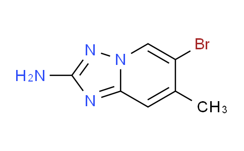 CAS No. 1515630-19-9, 2-Amino-6-bromo-7-methyl-[1,2,4]triazolo[1,5-a]pyridine