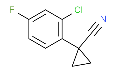 CAS No. 1260650-46-1, 1-(2-Chloro-4-fluorophenyl)cyclopropanecarbonitrile