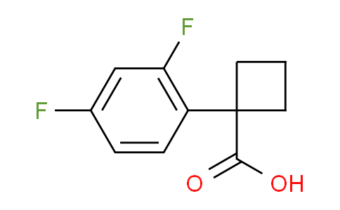 CAS No. 1260672-69-2, 1-(2,4-Difluorophenyl)cyclobutanecarboxylic Acid