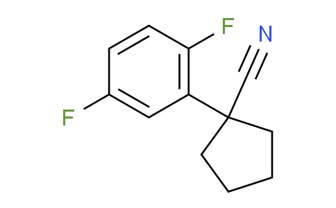 CAS No. 1260677-67-5, 1-(2,5-Difluorophenyl)cyclopentanecarbonitrile