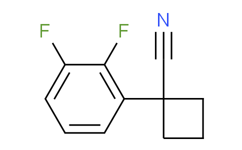 CAS No. 1260741-06-7, 1-(2,3-Difluorophenyl)cyclobutanecarbonitrile
