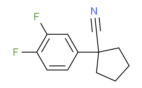 CAS No. 1260742-83-3, 1-(3,4-Difluorophenyl)cyclopentanecarbonitrile