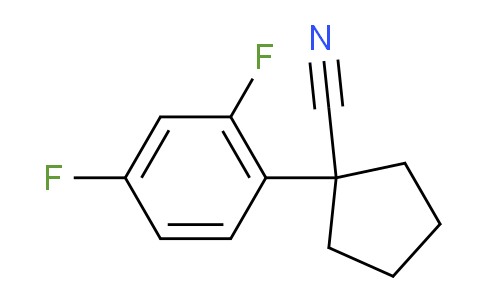 CAS No. 1260758-81-3, 1-(2,4-Difluorophenyl)cyclopentanecarbonitrile