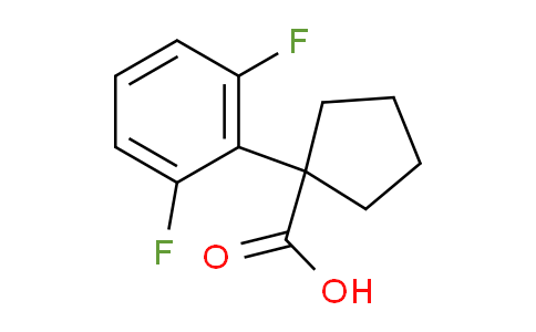 CAS No. 1260759-21-4, 1-(2,6-Difluorophenyl)cyclopentanecarboxylic Acid