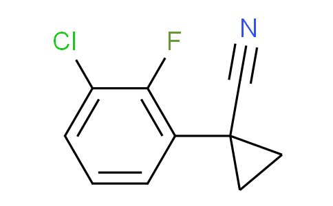 CAS No. 1260762-74-0, 1-(3-Chloro-2-fluorophenyl)cyclopropanecarbonitrile