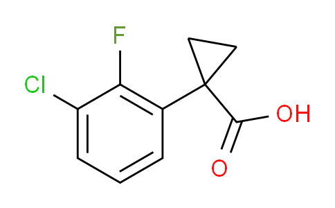 CAS No. 1260763-00-5, 1-(3-Chloro-2-fluorophenyl)cyclopropanecarboxylic Acid
