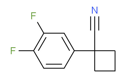 CAS No. 1260774-00-2, 1-(3,4-Difluorophenyl)cyclobutanecarbonitrile