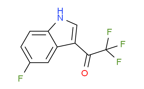 CAS No. 1260793-83-6, 2,2,2-Trifluoro-1-(5-fluoro-3-indolyl)ethanone