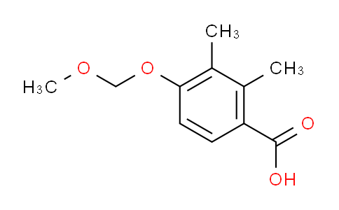 CAS No. 1333231-02-9, 4-(Methoxymethoxy)-2,3-dimethylbenzoic Acid