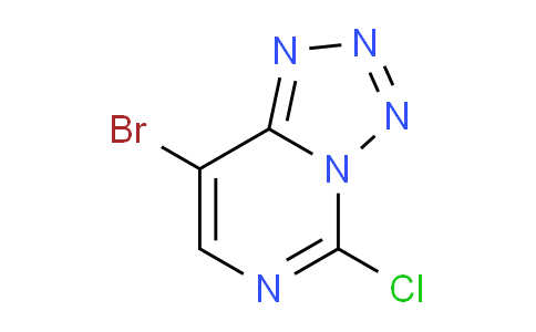 CAS No. 1334136-94-5, 8-Bromo-5-chlorotetrazolo[1,5-c]pyrimidine