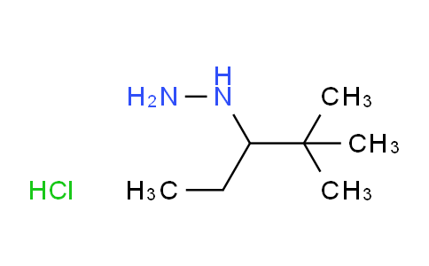 CAS No. 1159812-08-4, (2,2-Dimethylpentan-3-yl)hydrazine hydrochloride