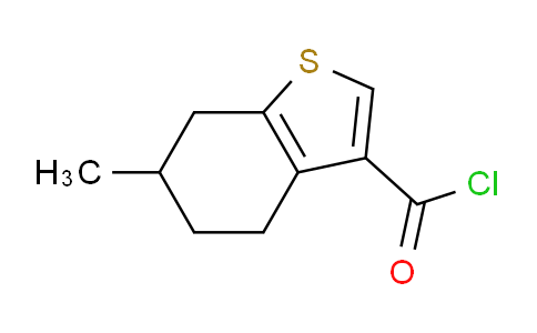 CAS No. 1160248-88-3, 6-Methyl-4,5,6,7-tetrahydrobenzo[b]thiophene-3-carbonyl chloride