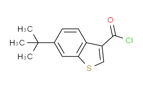 CAS No. 1160248-92-9, 6-(tert-Butyl)benzo[b]thiophene-3-carbonyl chloride