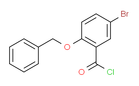 CAS No. 1160249-51-3, 2-(Benzyloxy)-5-bromobenzoyl chloride