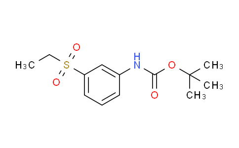 CAS No. 1373233-18-1, t-Butyl N-[3-(ethanesulfonyl)phenyl]carbamate