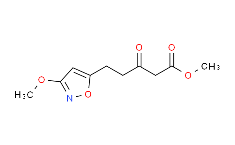 CAS No. 1083229-73-5, Methyl 5-(3-methoxyisoxazol-5-yl)-3-oxopentanoate