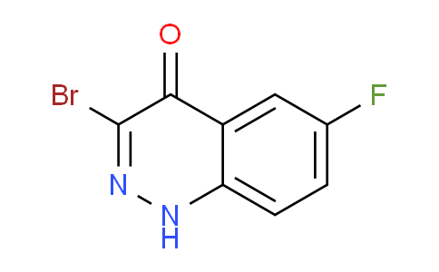 CAS No. 1443286-81-4, 3-Bromo-6-fluorocinnolin-4(1H)-one