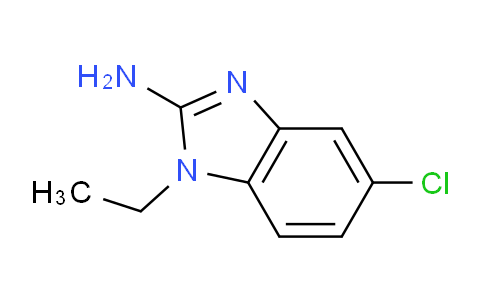 CAS No. 1156753-55-7, 2-Amino-5-chloro-1-ethyl-1H-benzimidazole