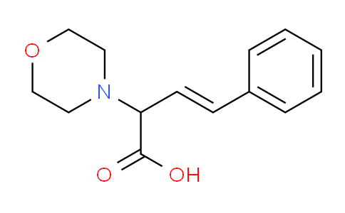 CAS No. 201852-50-8, (E)-2-MORPHOLINO-4-PHENYLBUT-3-ENOIC ACID