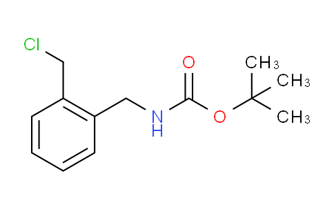 CAS No. 1702674-52-9, tert-Butyl 2-(chloromethyl)benzylcarbamate