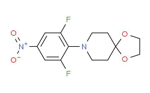 CAS No. 1332356-41-8, 8-(2,6-Difluoro-4-nitrophenyl)-1,4-dioxa-8-azaspiro[4.5]decane