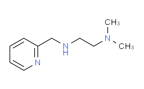 CAS No. 133280-80-5, N1,N1-Dimethyl-N2-(pyridin-2-ylmethyl)ethane-1,2-diamine